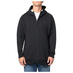 adidas Men's Z.N.E. Premium Full Zip Hooded Fleece Hoodie Jacket 3XLT Black